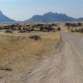 La Namibie : le massif de Spiztkoppe