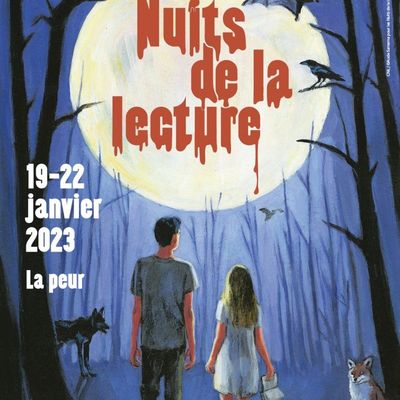 Nuits de la lecture 2023 le thème la peur 