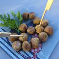 Petites boulettes de poulet épicées