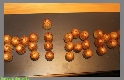 Mini cannelés au caramel