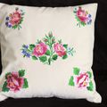 Housse de coussin: Coussin avec des Rose 