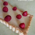 Tarte Framboises - Chocolat blanc