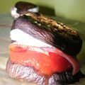 Millefeuille d'aubergine