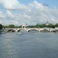 Pont de La Concorde vu de la Passerelle Leopold
