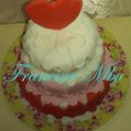 Le gâteau de la Saint Valentin 