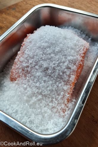 Saumon séché au frigo - charcuterie de la mer