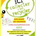 Collecter, c'est recycler : N'oubliez pas de rapporter vos outils d'écriture usagés...