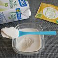 yaourts au soja maison à l'extrait pur de stévia et à seulement 60 kcal (diététiques, végans, sans sucre et riches en fibres)