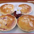 Tartelettes amandines aux framboises