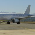 Aéroport Tarbes-Lourdes-Pyrénées: Air Corsica: Airbus A319-112: F-GYFM: MSN 1068.
