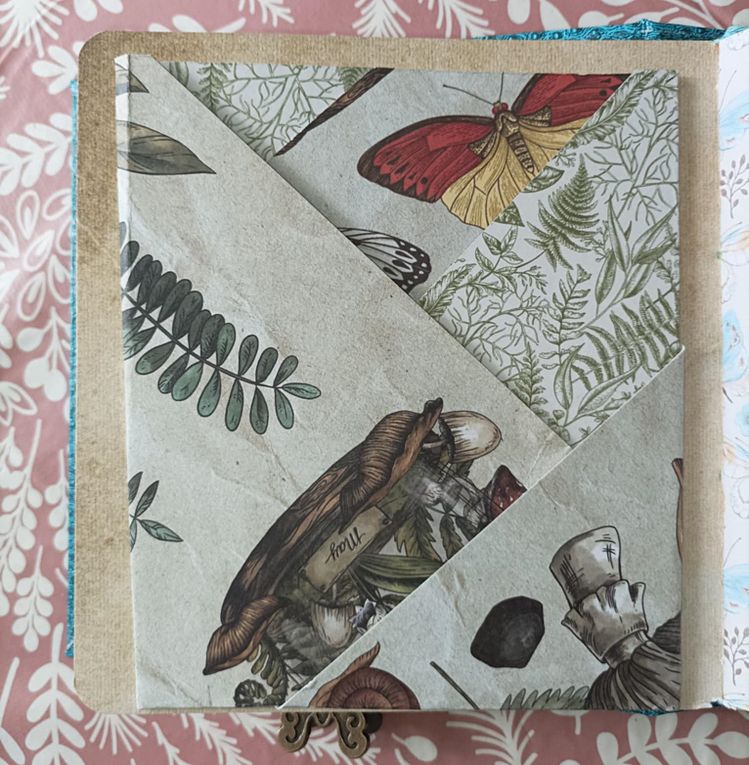 Junk journaling - 2 Turquoise