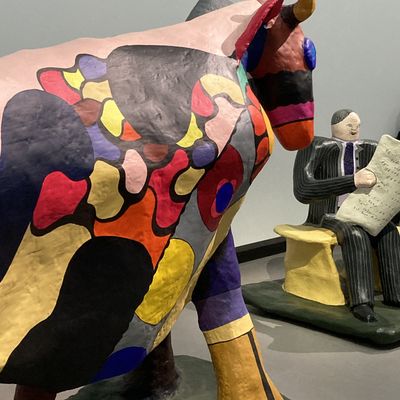Niki de Saint Phalle , Jean Tinguely, Pontus Hulten, Grand Palais , Paris