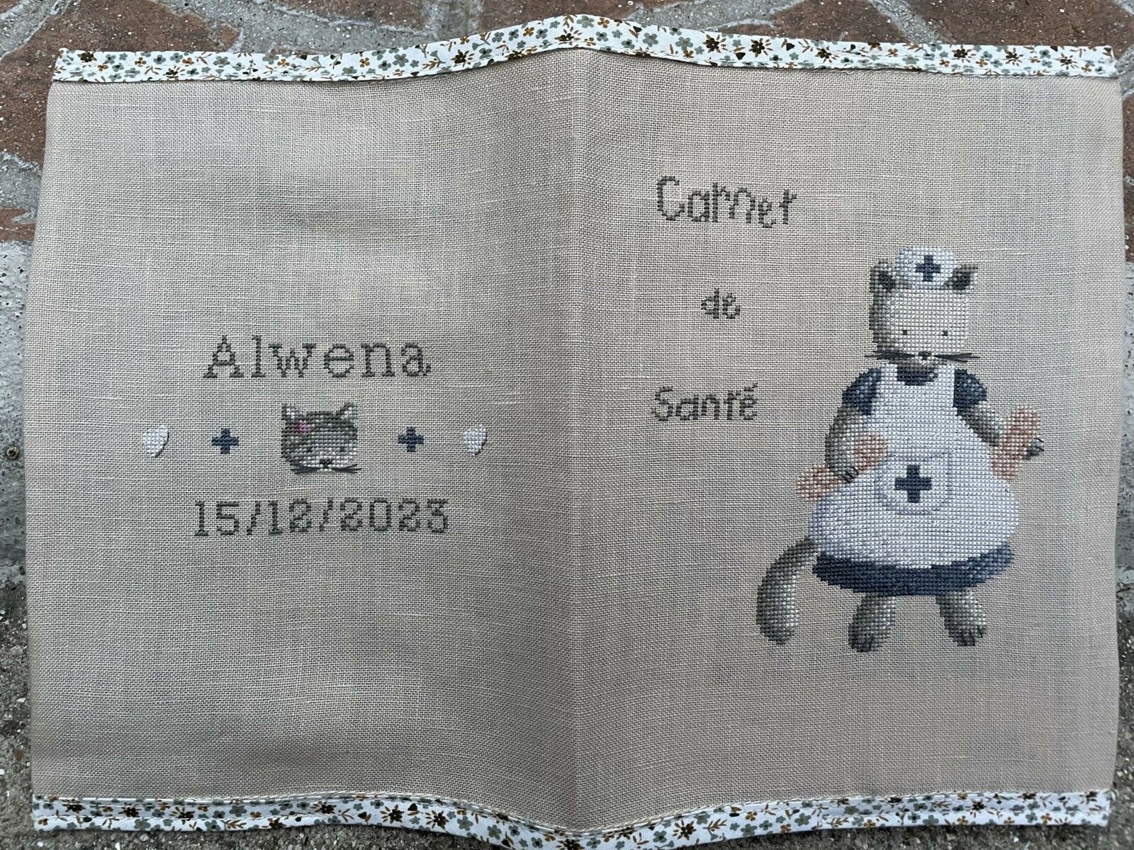 carnet de santé Alwéna janvier 2024