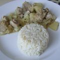 Filet de porc à l'ananas et au poivre vert