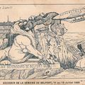 Sommaire de la Semaine de Belfort 1909 (aviation) : 1er vol en aéroplane dans la Cité du Lion 