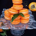 Macaron Kaki Mandarine