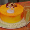 Entremets Fleur de pêcher