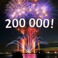200 000 visiteurs ! Merci à vous !