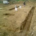 phase1 : fouilles+fers+béton=fondations !