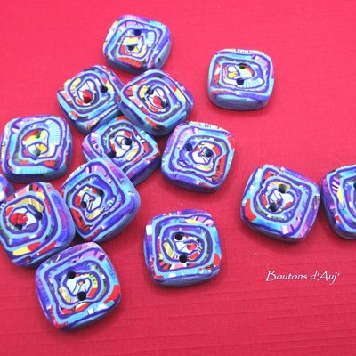 Boutons de couture originaux pour décor