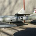 Musée Aéronautique d'Orange: Switzerland - Air Force: De Havilland Vampire FB6 (DH-100): J-1183: MSN 692.