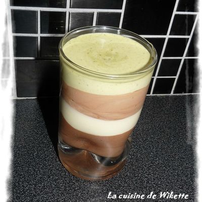 Verrine 4 chocolats de Christophe Felder