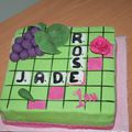 gateau scrabble