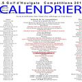 CALENDRIER DES COMPETITIONS 2012