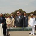 صاحب الجلالة الملك محمد السادس  يضع الحجر الأساس لبناء عدة منشآت عسكرية بمدينة وجدة 