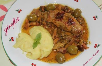 Râble de lapin à ma sauce 