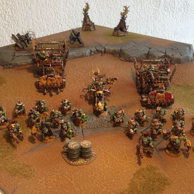 [Wh40K - Orks] cé la parade des pô vertes prêts pour la Waaagh... 3ème partie