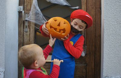 Halloween avec Mario et Clochette ! 