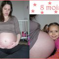 8 mois de grossesse!