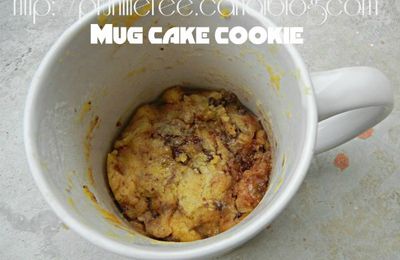 Mug cake cookie