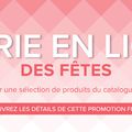 Féérie ce mardi 24 novembre sur le catalogue annuel