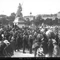 Louis Bitot nommé Adjudant - Musique à Bruges - Pklus de sursis d'appe - L'union Jack sur la statue de Strasbourg à Paris.