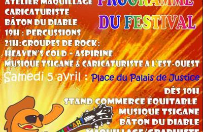 Affiche présentant brièvement le programme