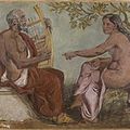 Anacréon / Ἀνακρέων (vers550 –vers 464 av. J. C.) : « O enfant au regard de fille... »