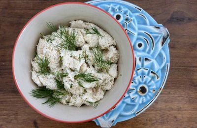 Tartinade crabe coco citron vert... où comment je comble mon envie d'exotisme à l'heure de l'apéro