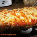 Tresse feuilletée pralinée