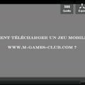 M-games-club et sa vidéo explicative sur Dailymotion