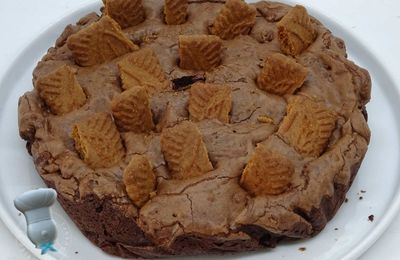Brownie chocolat Spéculoos