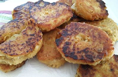 Galettes de lentilles corail