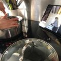 Gourmandises de deux confinées- Macaronis/ penne au ragoût de Cyril Lignac
