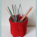 Le tricot voit rouge en février !