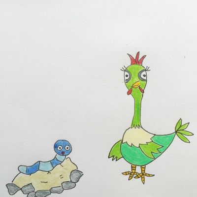 cocotte belle et l 'asticot