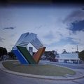 Rond-point à Guatemala (Guatemala)