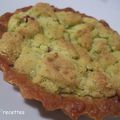 Tartelettes framboises crousti-pistache