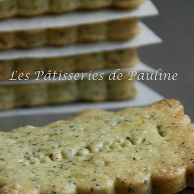 Les sablés au thé Earl Grey de Martha Stewart