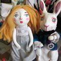 Alice et le lapin blanc,